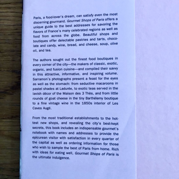 The gourmet shops of Paris Cookbook - Picture 2 of 4